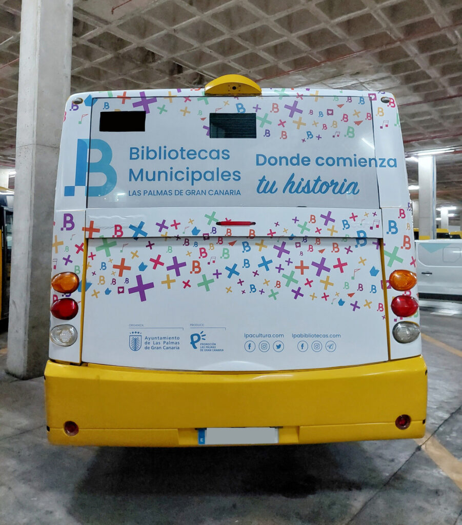Guaguas Municipales y LPA Bibliotecas Municipales de Las Palmas de Gran Canaria