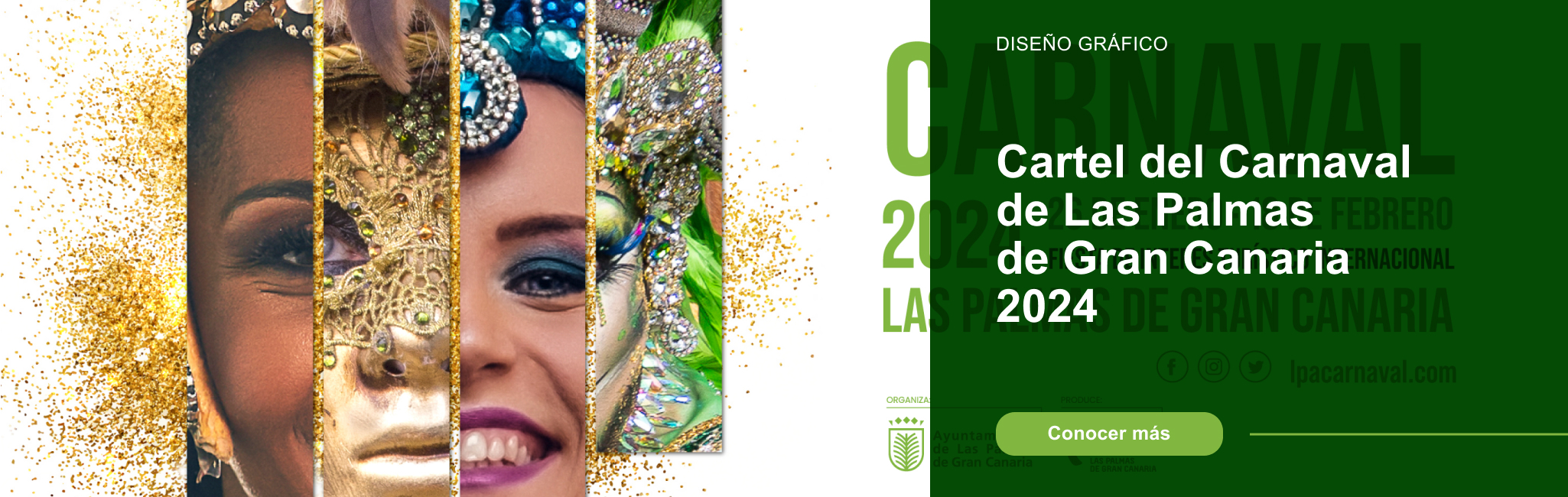 Cartel del Carnaval de Las Palmas de Gran Canaria 2024
